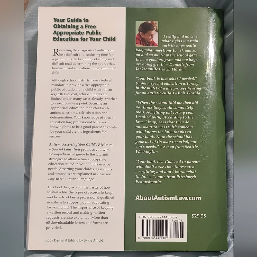 Special Education Law Autism Asserting Your Child's Right to a Special Education